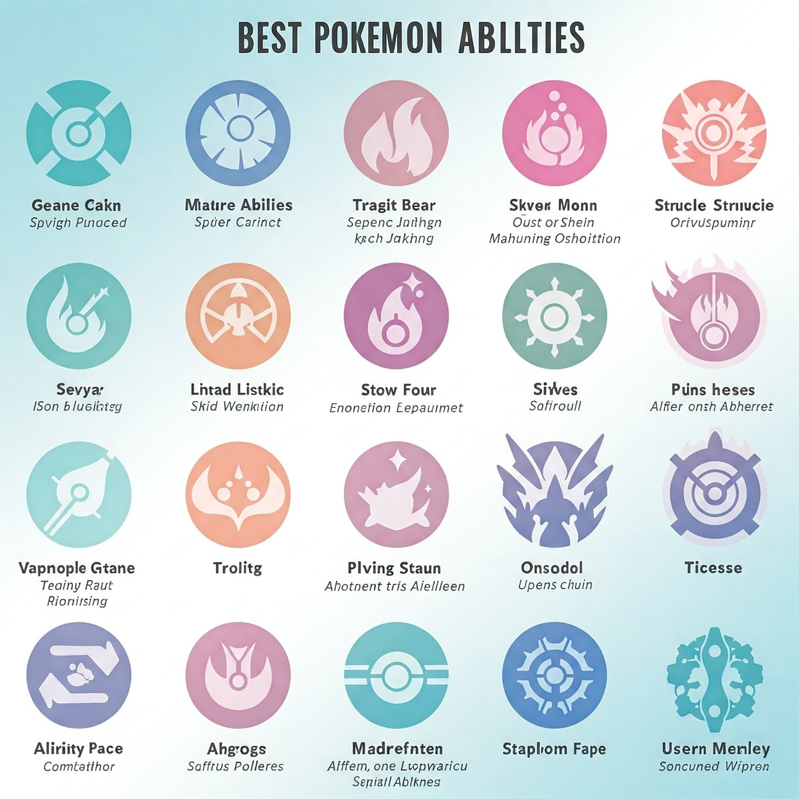 The Best Pokémon Abilities
